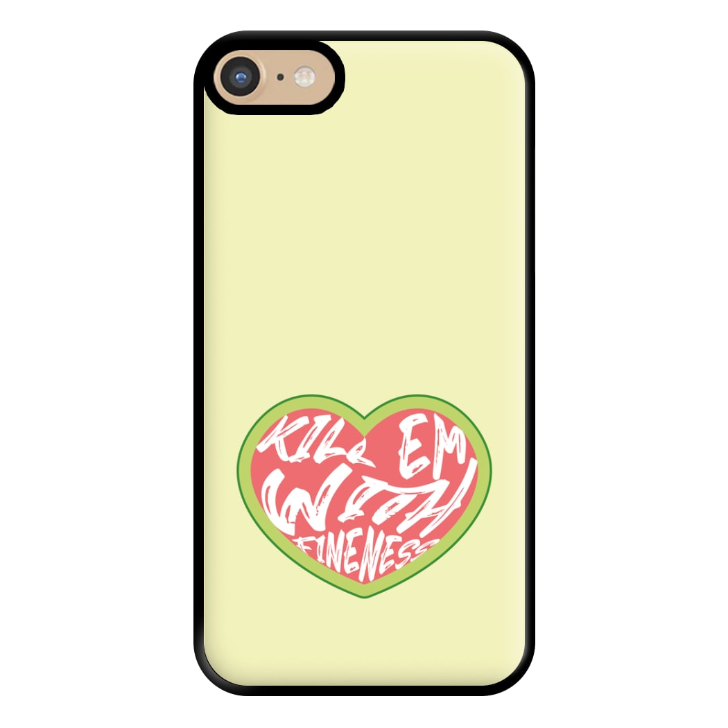 Kill Em With Kindness - Summer Quotes Phone Case for iPhone 6 / 7 / 8 / SE