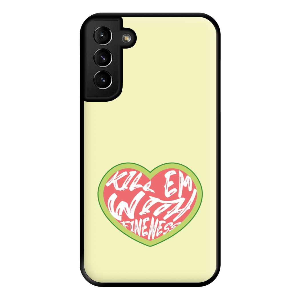 Kill Em With Kindness - Summer Quotes Phone Case for Galaxy S21 Plus