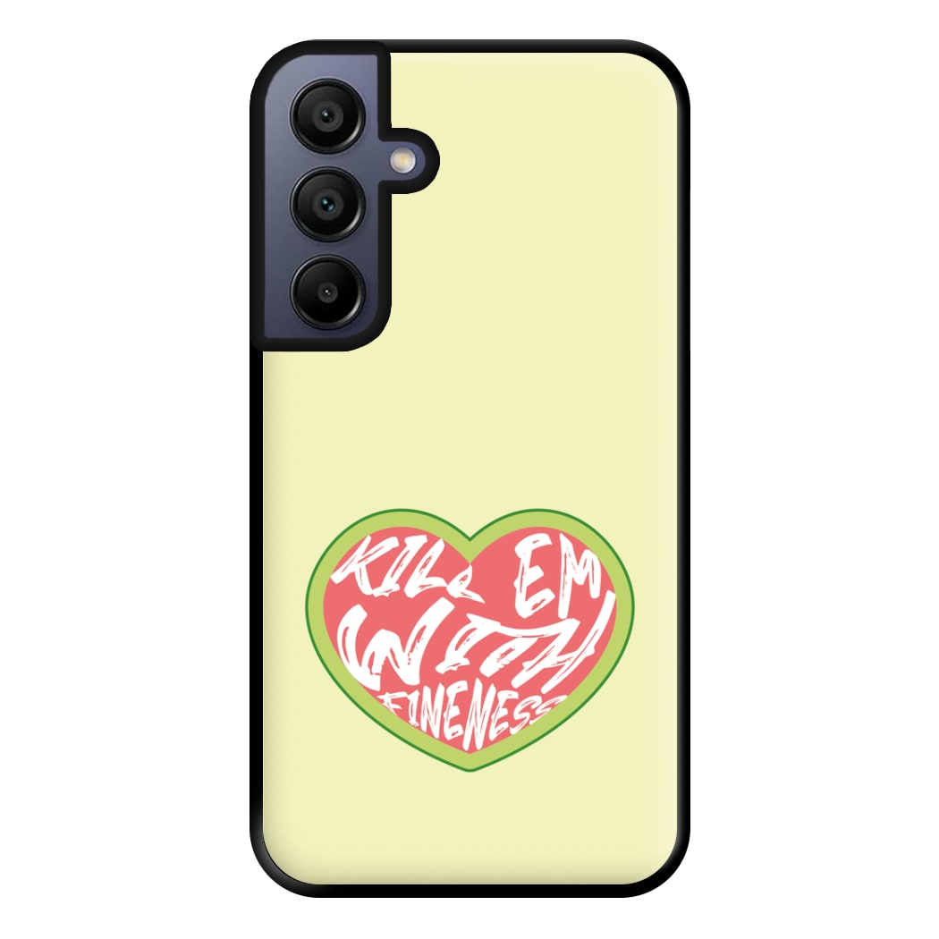 Kill Em With Kindness - Summer Quotes Phone Case for Galaxy A15