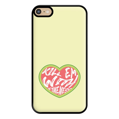 Kill Em With Kindness - Summer Quotes Phone Case for iPhone 6 Plus / 7 Plus / 8 Plus