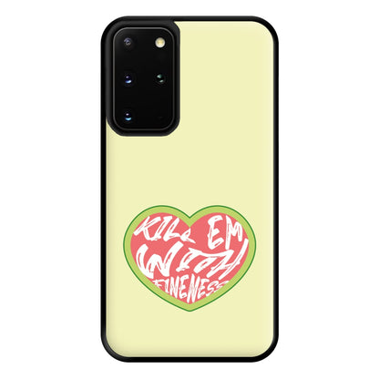 Kill Em With Kindness - Summer Quotes Phone Case for Galaxy S20 Plus