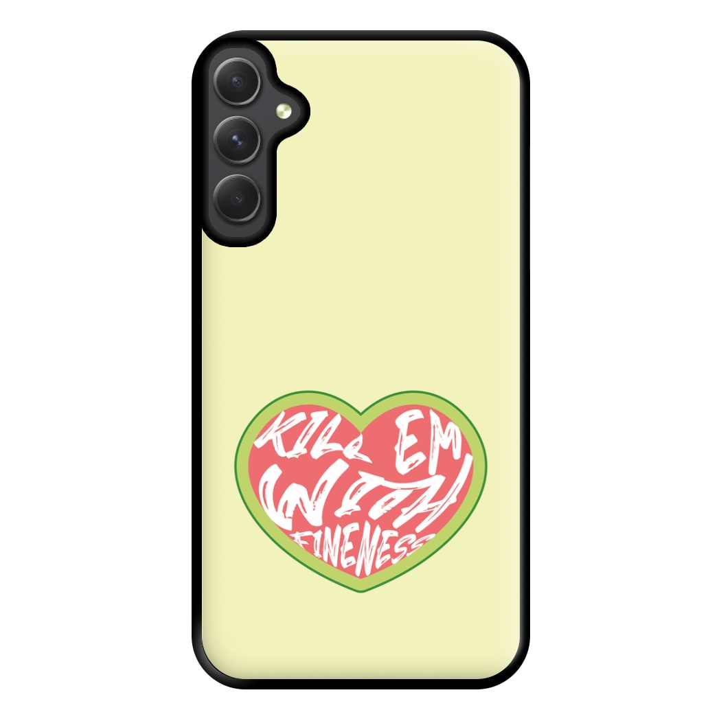 Kill Em With Kindness - Summer Quotes Phone Case for Galaxy A54