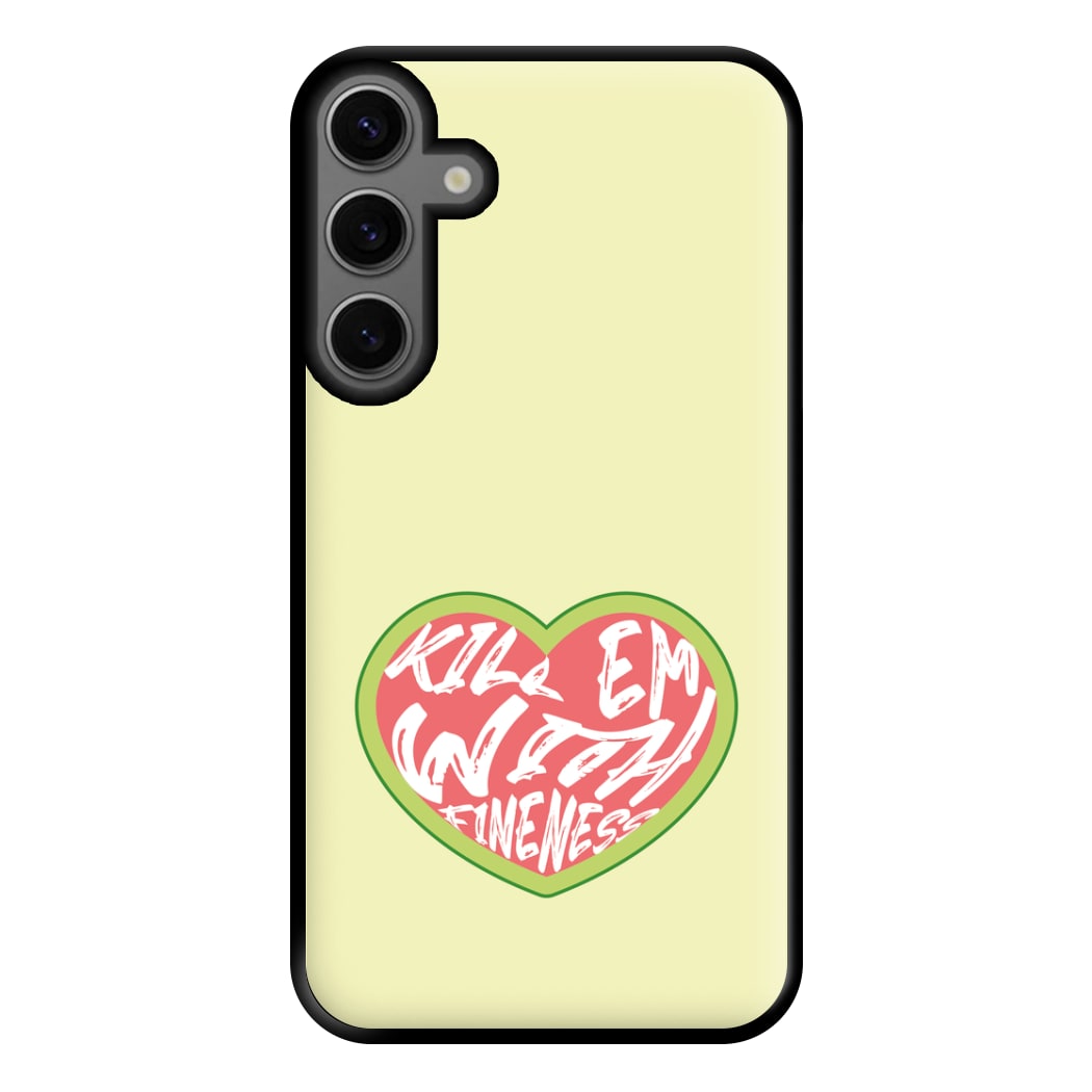 Kill Em With Kindness - Summer Quotes Phone Case for Galaxy S23FE