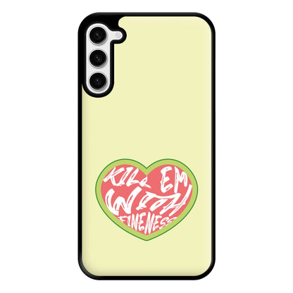 Kill Em With Kindness - Summer Quotes Phone Case for Galaxy S23 Plus