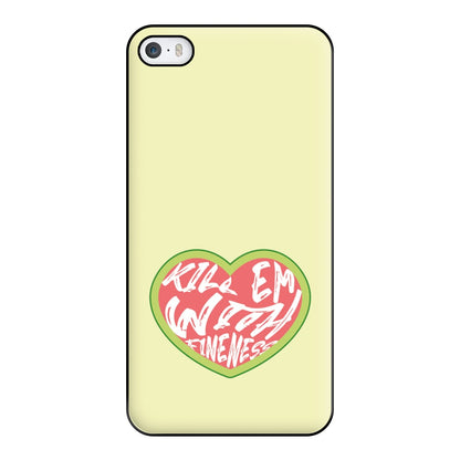 Kill Em With Kindness - Summer Quotes Phone Case for iPhone 5 / 5s / SE 2016