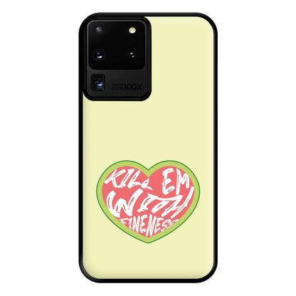 Kill Em With Kindness - Summer Quotes Phone Case for Galaxy S20 Ultra