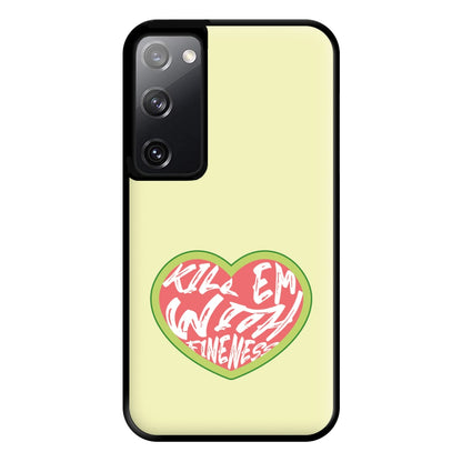 Kill Em With Kindness - Summer Quotes Phone Case for Galaxy S20