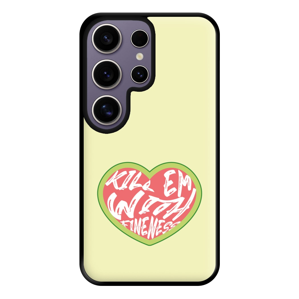 Kill Em With Kindness - Summer Quotes Phone Case for Galaxy S25 Ultra