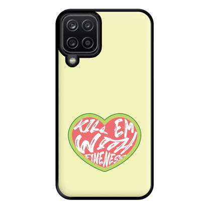 Kill Em With Kindness - Summer Quotes Phone Case for Galaxy A12