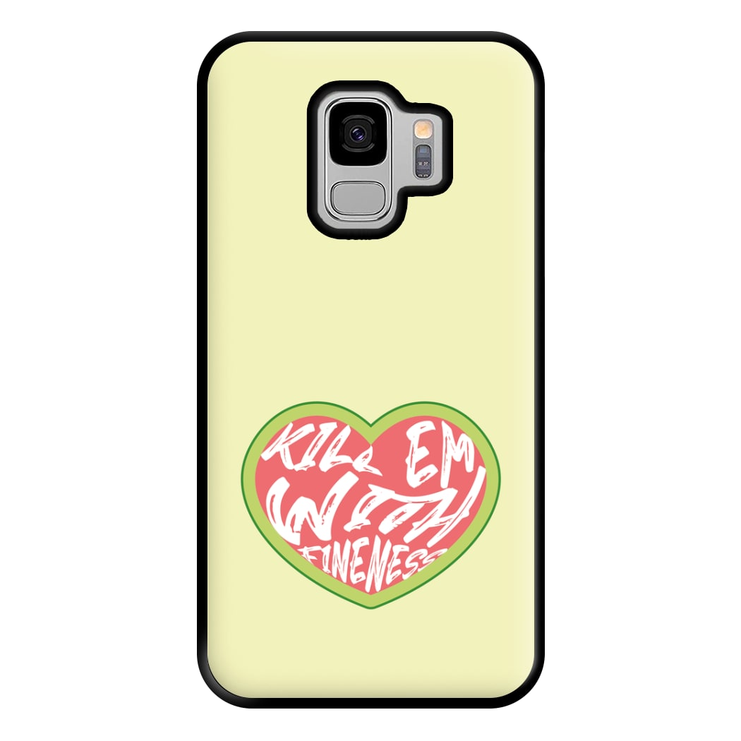 Kill Em With Kindness - Summer Quotes Phone Case for Galaxy S9 Plus