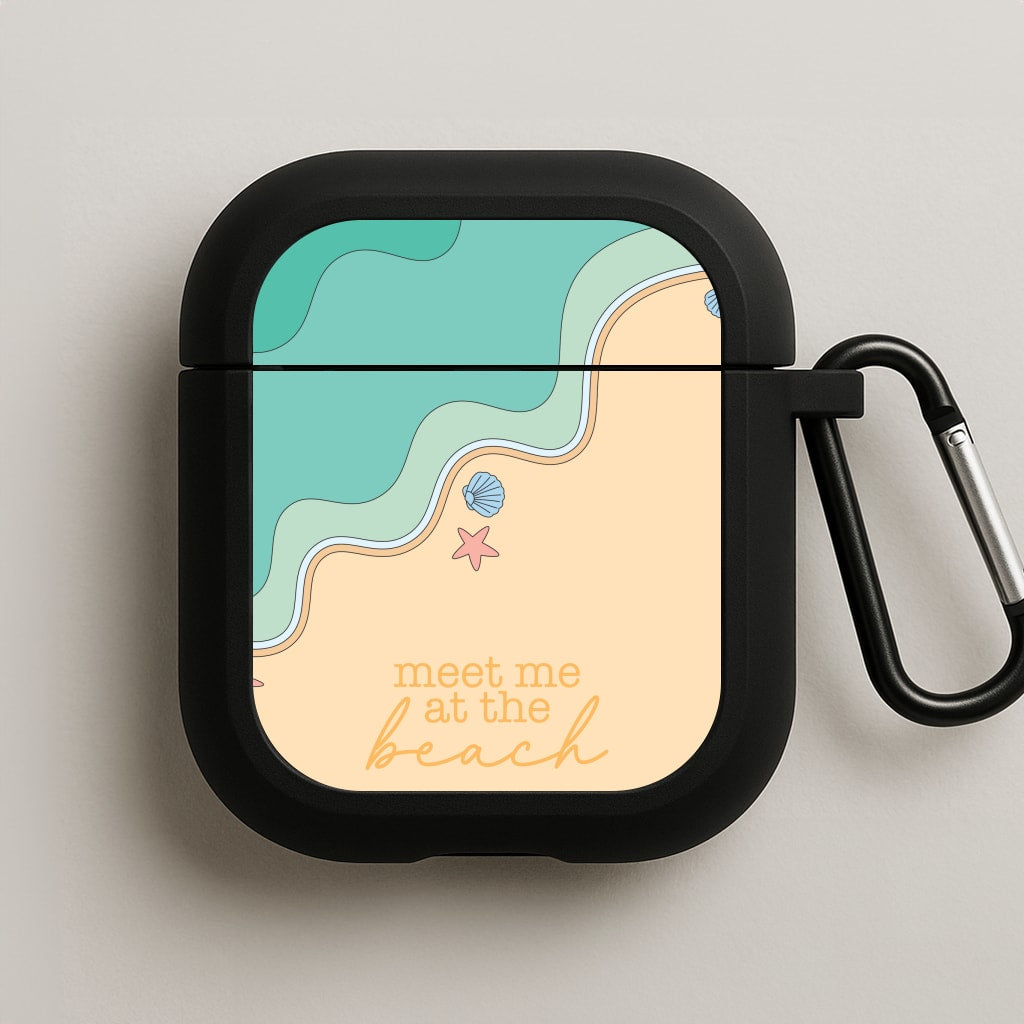 Meet Me At The Beach - Summer AirPods Case