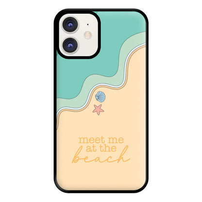 Meet Me At The Beach - Summer Phone Case for iPhone 11