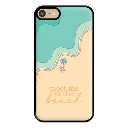 Meet Me At The Beach - Summer Phone Case for iPhone 6 / 7 / 8 / SE