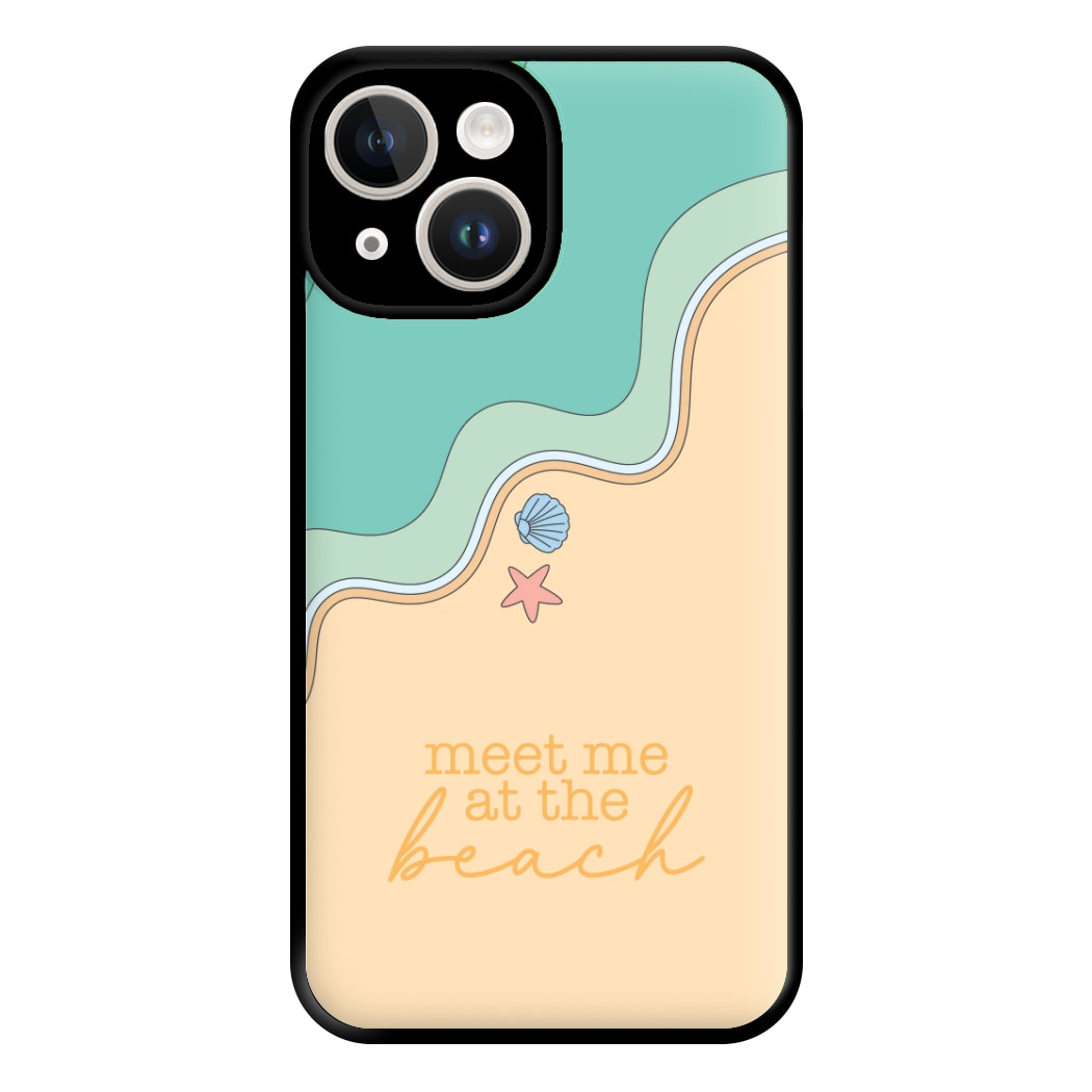 Meet Me At The Beach - Summer Phone Case for iPhone 14