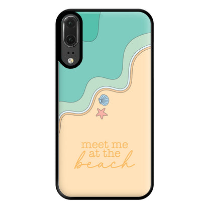 Meet Me At The Beach - Summer Phone Case for Huawei P20