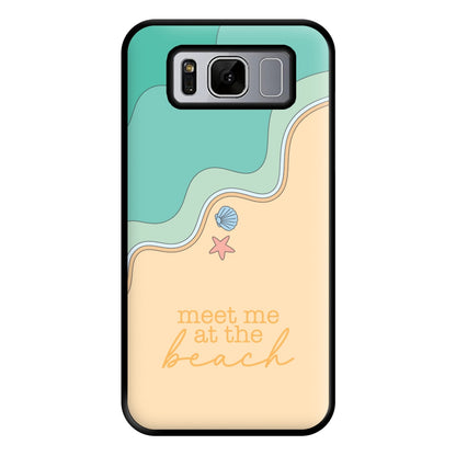 Meet Me At The Beach - Summer Phone Case for Galaxy S8 Plus