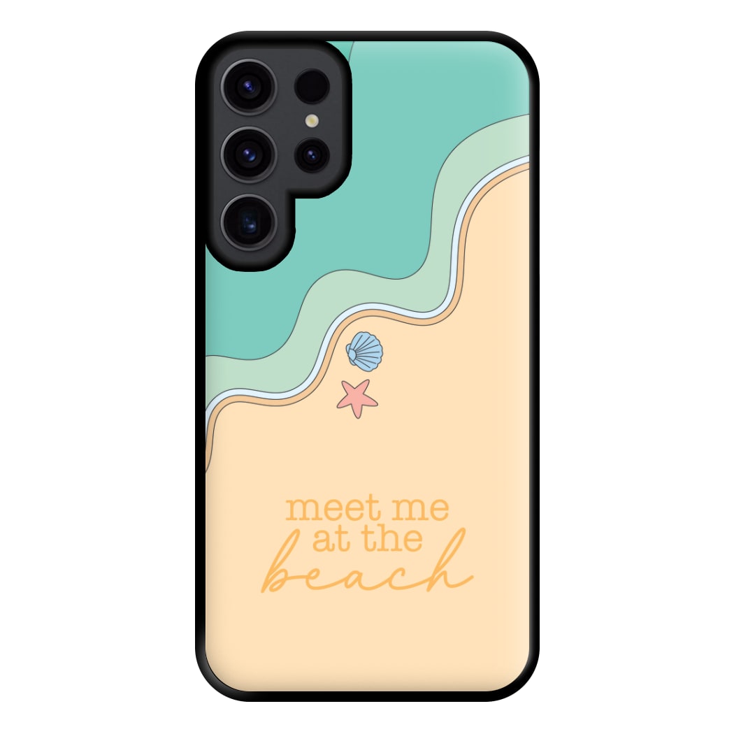 Meet Me At The Beach - Summer Phone Case for Galaxy S23 Ultra