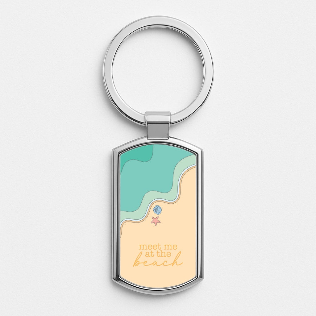 Meet Me At The Beach - Summer Luxury Keyring