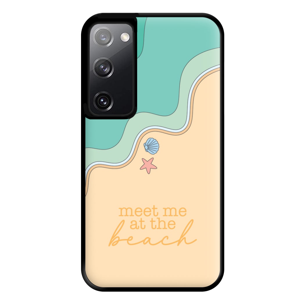 Meet Me At The Beach - Summer Phone Case for Galaxy S20