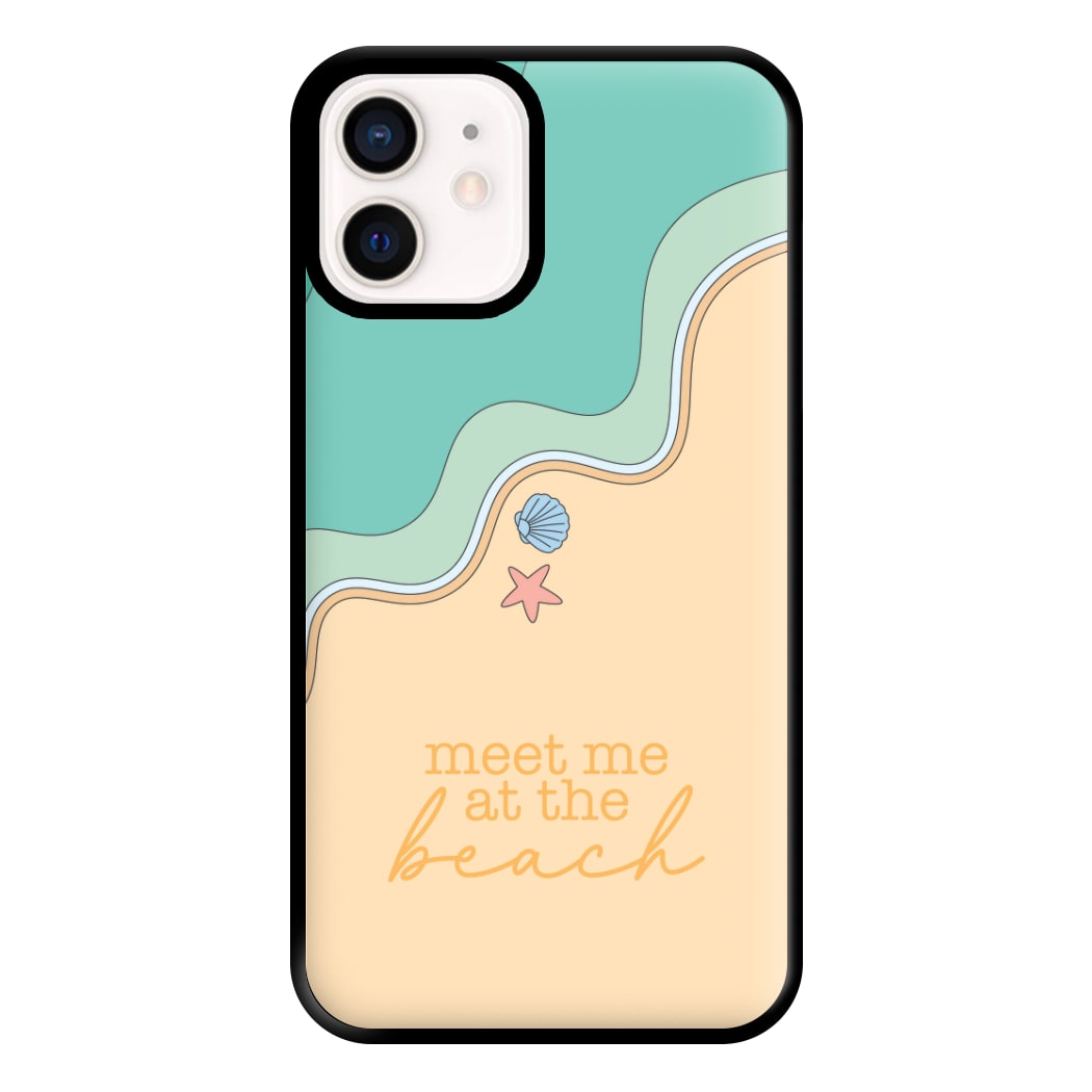 Meet Me At The Beach - Summer Phone Case for iPhone 13 Mini