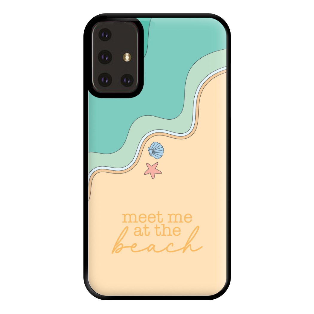 Meet Me At The Beach - Summer Phone Case for Galaxy A71