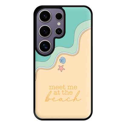 Meet Me At The Beach - Summer Phone Case for Galaxy S25 Ultra