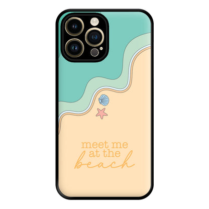 Meet Me At The Beach - Summer Phone Case for iPhone 14 Pro Max