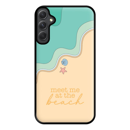 Meet Me At The Beach - Summer Phone Case for Galaxy A34