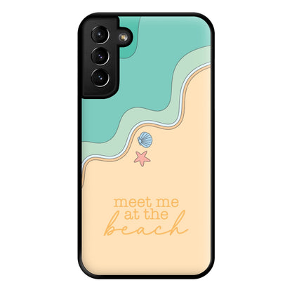 Meet Me At The Beach - Summer Phone Case for Galaxy S21 Plus