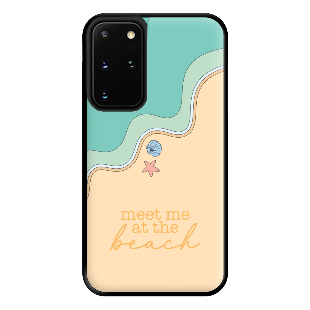 Meet Me At The Beach - Summer Phone Case for Galaxy S20 Plus