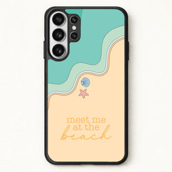 Meet Me At The Beach - Summer Phone Case for Galaxy S26 Ultra