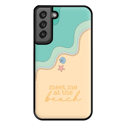 Meet Me At The Beach - Summer Phone Case for Galaxy S21FE