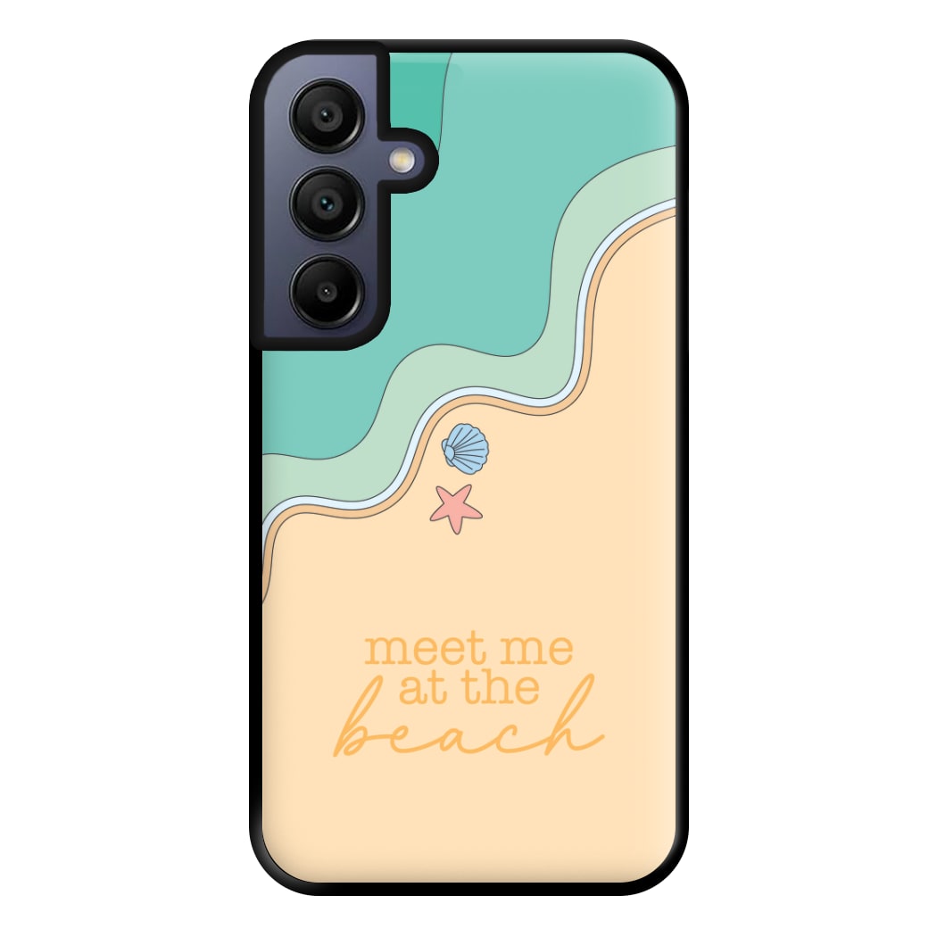 Meet Me At The Beach - Summer Phone Case for Galaxy A15