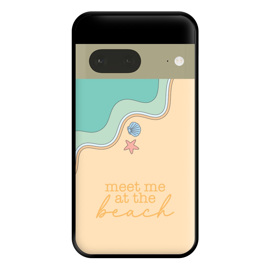 Meet Me At The Beach - Summer Phone Case for Google Pixel 7a