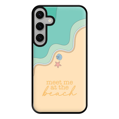 Meet Me At The Beach - Summer Phone Case for Galaxy S24FE