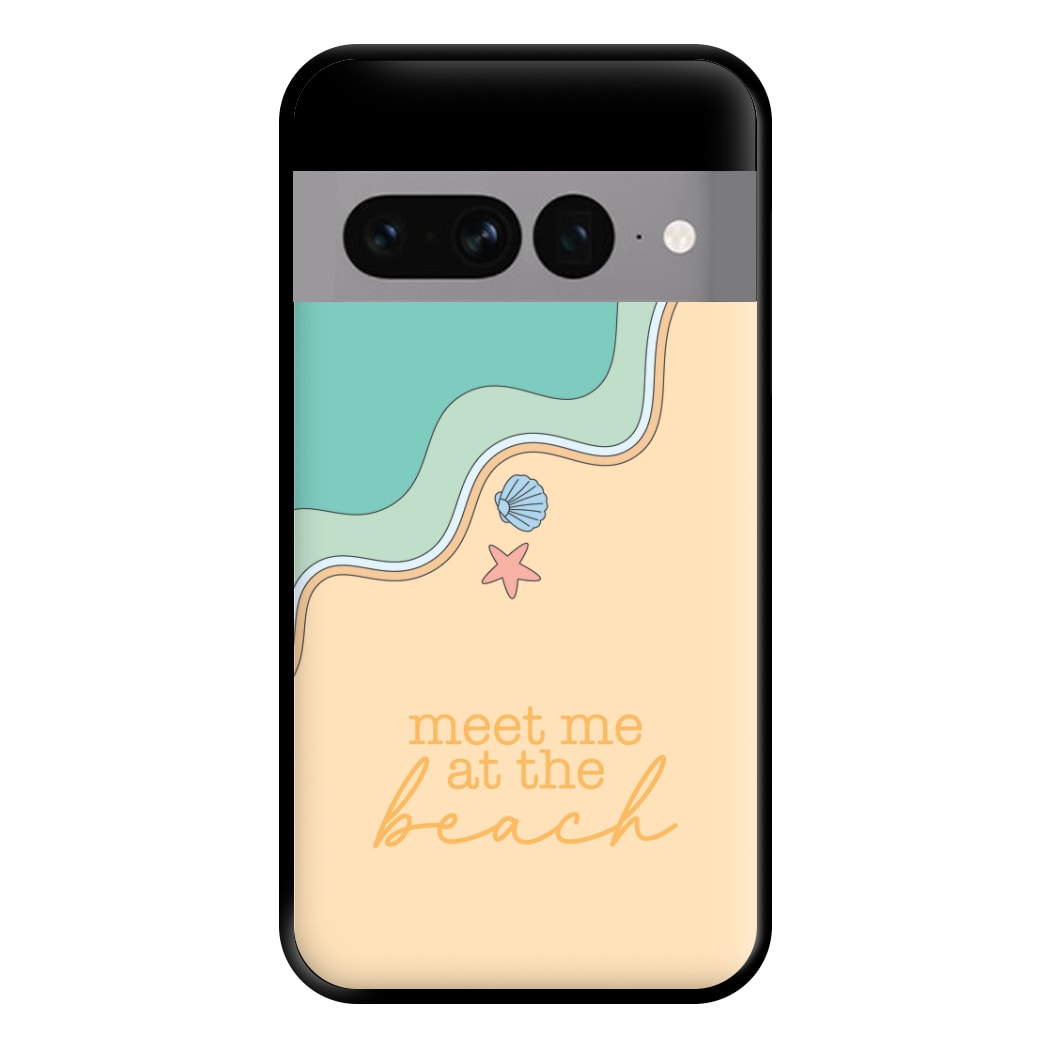 Meet Me At The Beach - Summer Phone Case for Google Pixel 7 Pro