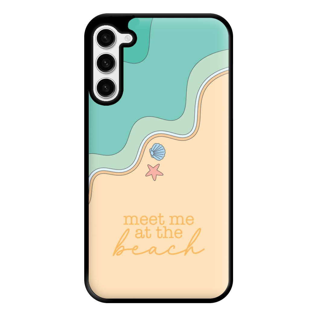 Meet Me At The Beach - Summer Phone Case for Galaxy S23 Plus