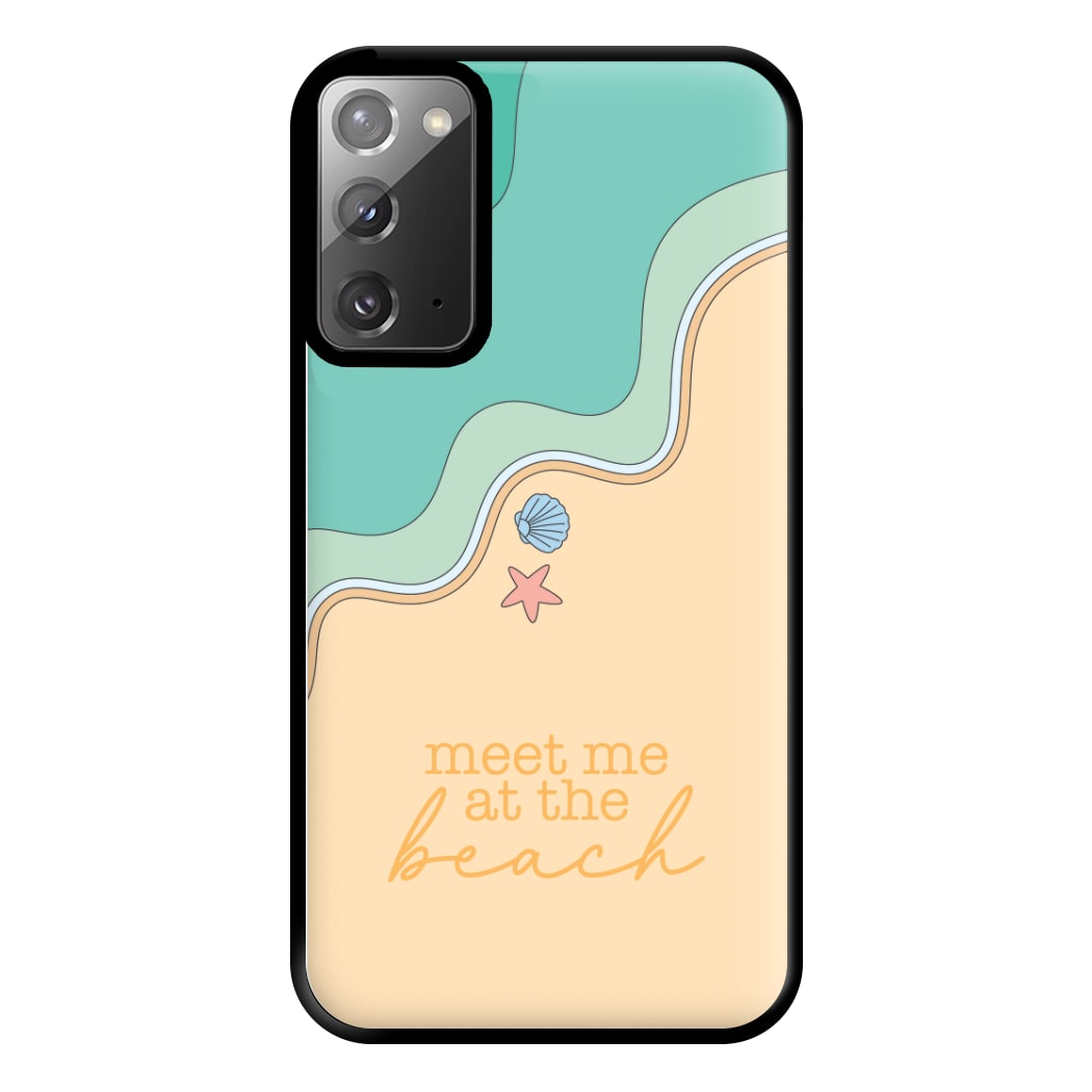 Meet Me At The Beach - Summer Phone Case for Galaxy Note 20 Ultra