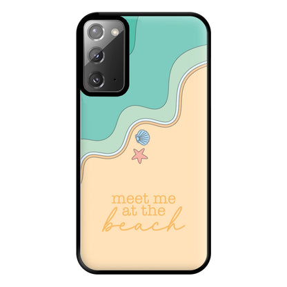 Meet Me At The Beach - Summer Phone Case for Galaxy Note 20 Ultra