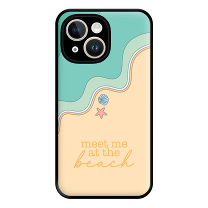 Meet Me At The Beach - Summer Phone Case for iPhone 14 Plus