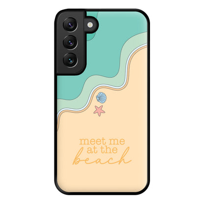 Meet Me At The Beach - Summer Phone Case for Galaxy S22 Plus