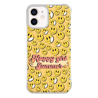 Happy Girl Summer - Summer Phone Case for iPhone 12 Mini