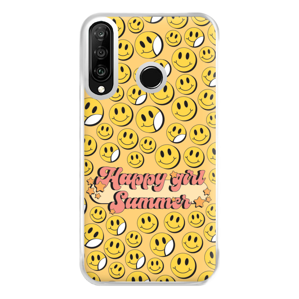 Happy Girl Summer - Summer Phone Case for Huawei P30 Lite