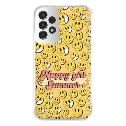 Happy Girl Summer - Summer Phone Case for Galaxy A53