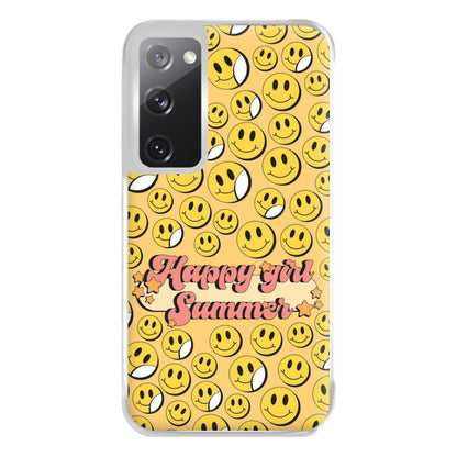 Happy Girl Summer - Summer Phone Case for Galaxy S20FE