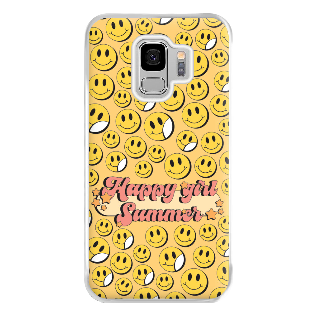 Happy Girl Summer - Summer Phone Case for Galaxy S9 Plus