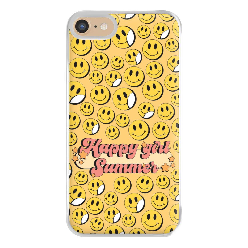 Happy Girl Summer - Summer Phone Case for iPhone 6 / 7 / 8 / SE