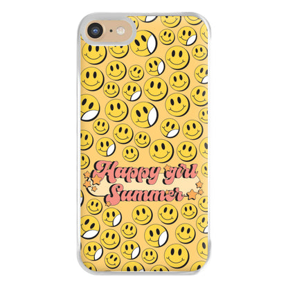 Happy Girl Summer - Summer Phone Case for iPhone 6 / 7 / 8 / SE