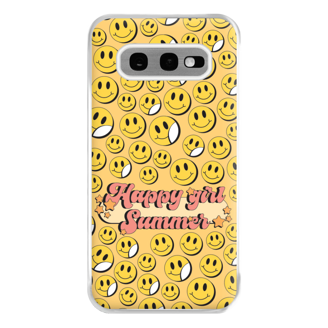 Happy Girl Summer - Summer Phone Case for Galaxy S10e