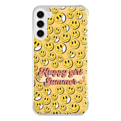 Happy Girl Summer - Summer Phone Case for Galaxy S23FE